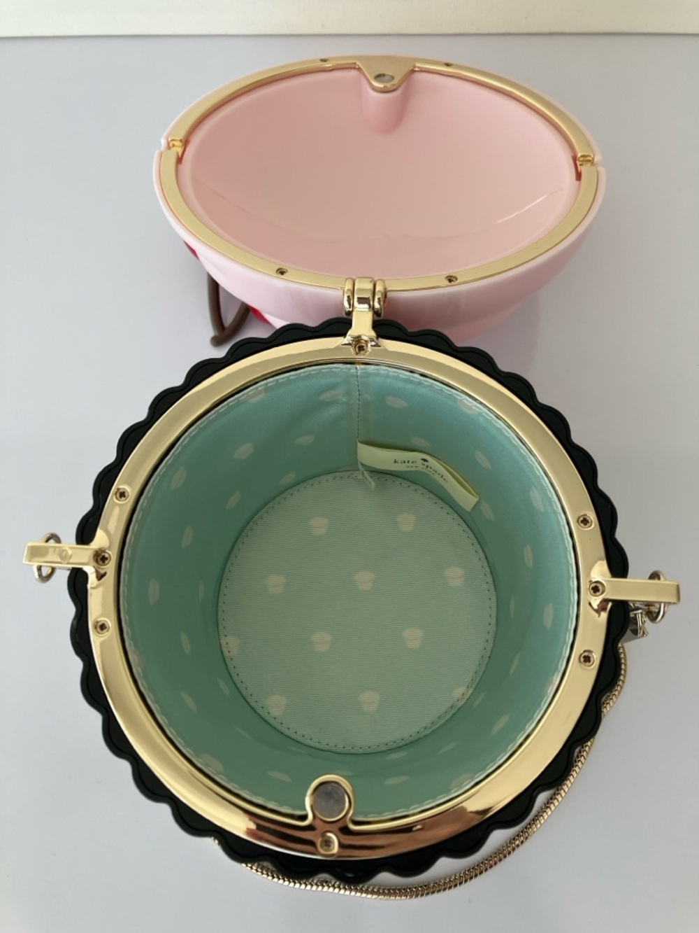 Kate Spade Magnolia Bakery Cupcake Clutch Purse Novelty Treat Fashion Accessory - Picture 10 of 12
